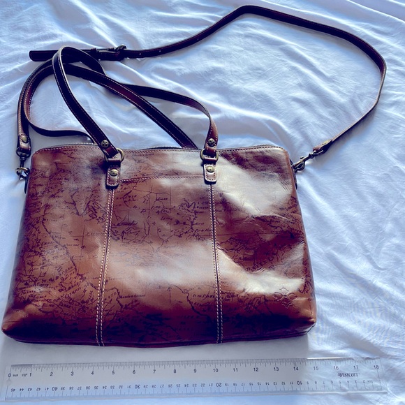 EUC Patrica Nash Map Bag - Picture 1 of 7